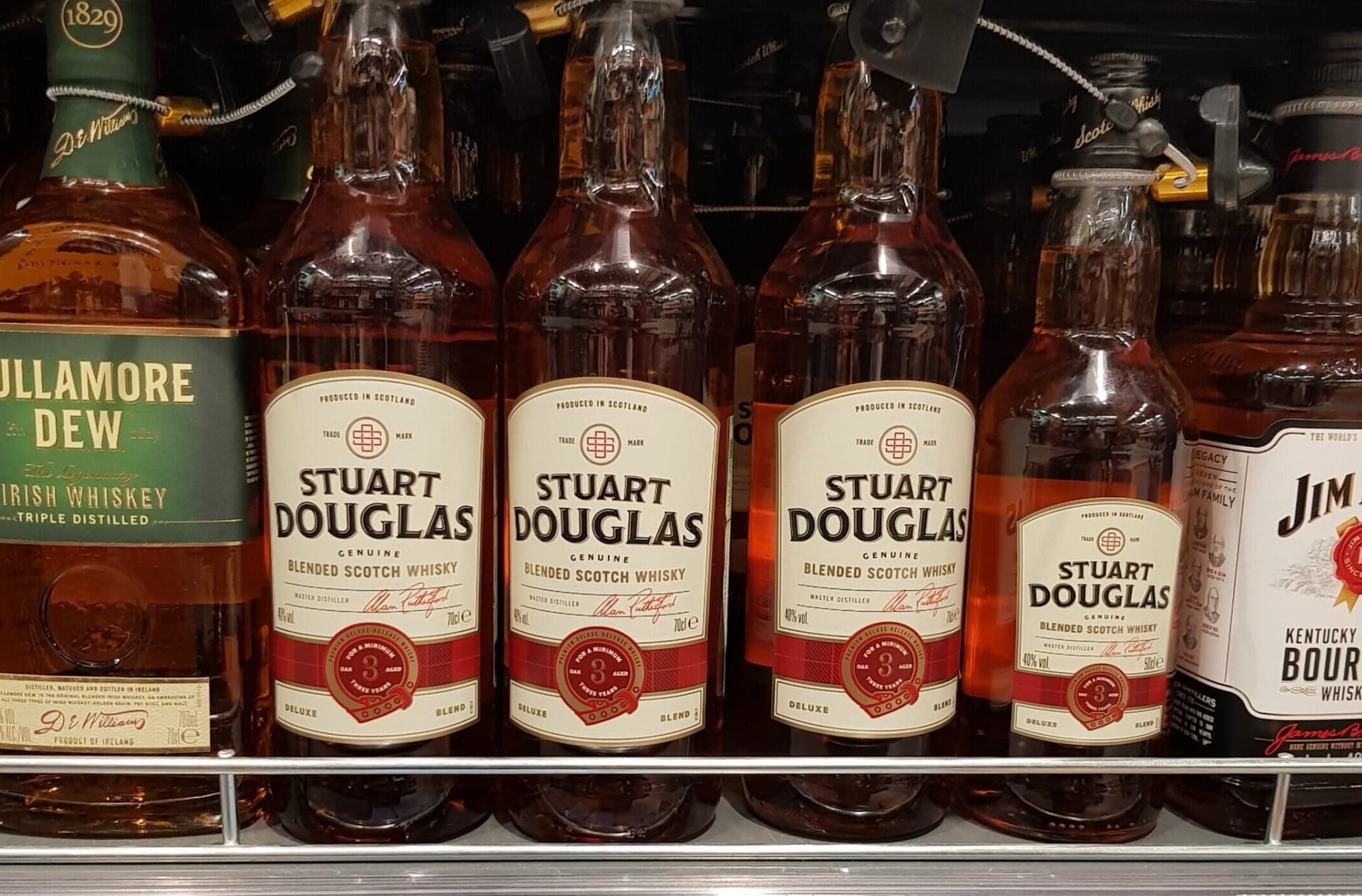 Private-label whisky packaging