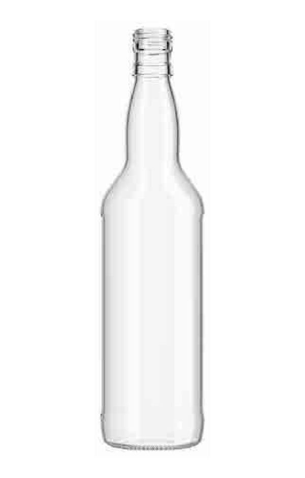 Round spirit, 0.7 litre. The standard tall round.